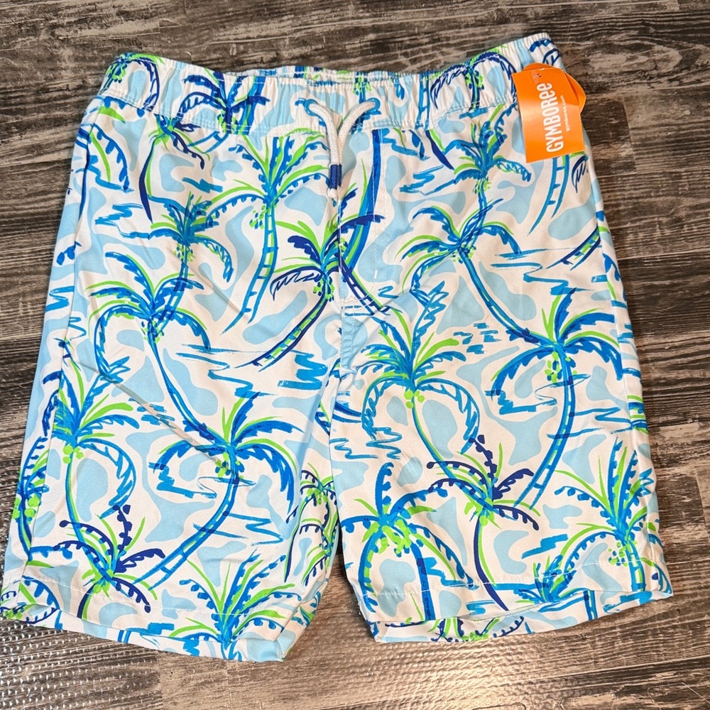 Gymboree Boys Palm Tree Bathingsuit